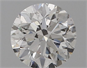 Natural Diamond 0.40 Carats, Round with Very Good Cut, F Color, SI2 Clarity and Certified by GIA