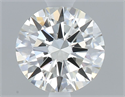 Natural Diamond 0.52 Carats, Round with Excellent Cut, I Color, IF Clarity and Certified by GIA