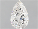 Diamante Natural 0.70 quilates, De pera , Color E, claridad VS2 y certificado GIA