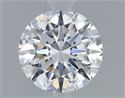 Natural Diamond 0.83 Carats, Round with Excellent Cut, D Color, SI1 Clarity and Certified by GIA