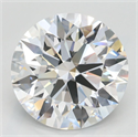 Del inventario de diamantes de laboratorio, 4.02 quilates, Redondo , Color D, claridad IF y certificado IGI
