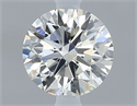 Natural Diamond 0.41 Carats, Round with Excellent Cut, G Color, VVS1 Clarity and Certified by IGI