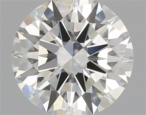 Foto Diamante Natural 0.51 quilates, Redondo , Color H, claridad VVS2 y certificado GIA de