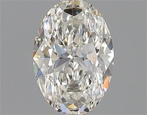 Picture of Natural Diamond 0.46 Carats, Oval with  Cut, H Color, VS1 Clarity and Certified by GIA