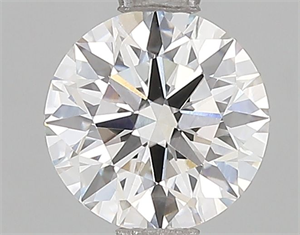 Picture of Lab Grown Diamond 1.10 Carats, Round with Ideal Cut, F Color, VS1 Clarity and Certified by IGI