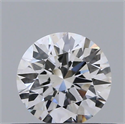 Diamante Natural 0.40 quilates, Redondo , Color E, claridad VS2 y certificado GIA