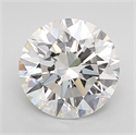 Lab Grown Diamond 2.00 Carats, Round with Ideal Cut, D Color, VS1 Clarity and Certified by IGI