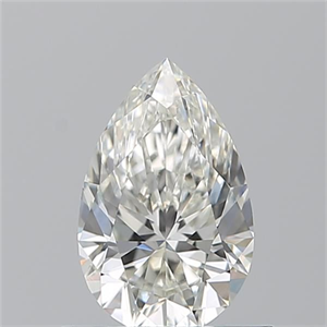 Picture of Natural Diamond 0.70 Carats, Pear with  Cut, I Color, VS2 Clarity and Certified by GIA