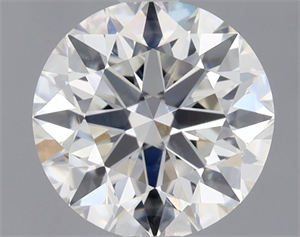 Picture of Natural Diamond 0.80 Carats, Round with Excellent Cut, G Color, VS2 Clarity and Certified by GIA