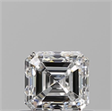 Natural Diamond 0.70 Carats, Asscher with  Cut, E Color, VVS2 Clarity and Certified by GIA