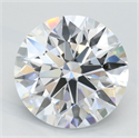 Del inventario de diamantes de laboratorio, 2.06 quilates, Redondo , Color D, claridad IF y certificado IGI