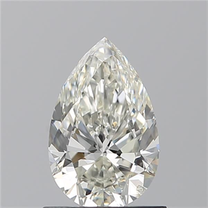 Picture of Natural Diamond 0.90 Carats, Pear with  Cut, J Color, SI2 Clarity and Certified by GIA