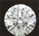 Natural Diamond 0.72 Carats, Round with Excellent Cut, J Color, VVS2 Clarity and Certified by IGI