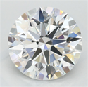 Del inventario de diamantes de laboratorio, 3.39 quilates, Redondo , Color D, claridad IF y certificado GIA