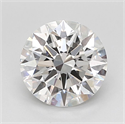 Lab Grown Diamond 2.02 Carats, Round with Ideal Cut, E Color, VVS2 Clarity and Certified by IGI