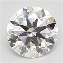 Diamante Natural 0.60 quilates, Redondo , Color H, claridad VS1 y certificado GIA