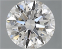 Lab Grown Diamond 1.14 Carats, Round with Excellent Cut, E Color, VS1 Clarity and Certified by GIA
