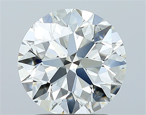 Foto Diamante Natural 1.90 quilates, Redondo , Color J, claridad SI1 y certificado GIA de