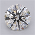 Del inventario de diamantes de laboratorio, 2.00 quilates, Redondo , Color H, claridad VS1 y certificado IGI