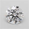 Lab Grown Diamond 2.57 Carats, Round with Ideal Cut, E Color, VS1 Clarity and Certified by IGI