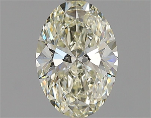 Picture of Natural Diamond 1.01 Carats, Oval with  Cut, L Color, SI1 Clarity and Certified by GIA