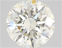 Natural Diamond 4.52 Carats, Round with Excellent Cut, K Color, VVS1 Clarity and Certified by IGI