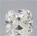 Diamante Natural 0.90 quilates, Del cojín , Color I, claridad VVS1 y certificado GIA