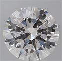 Del inventario de diamantes de laboratorio, 4.10 quilates, Redondo , Color E, claridad VS2 y certificado IGI