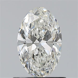 Picture of Natural Diamond 0.70 Carats, Oval with  Cut, H Color, VVS1 Clarity and Certified by GIA