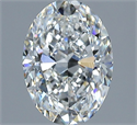 Natural Diamond 1.01 Carats, Oval with  Cut, E Color, VS2 Clarity and Certified by GIA