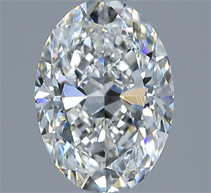 Picture of Natural Diamond 1.01 Carats, Oval with  Cut, E Color, VS2 Clarity and Certified by GIA