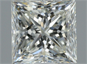 Natural Diamond 1.40 Carats, Princess with  Cut, I Color, VS1 Clarity and Certified by GIA