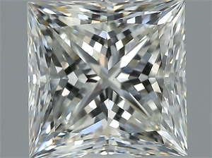 Picture of Natural Diamond 1.40 Carats, Princess with  Cut, I Color, VS1 Clarity and Certified by GIA