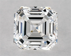 Picture of Natural Diamond 1.01 Carats, Asscher with  Cut, D Color, VS2 Clarity and Certified by GIA
