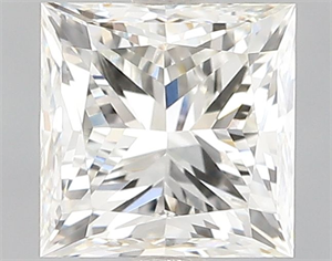 Picture of Natural Diamond 1.01 Carats, Princess with  Cut, J Color, VS1 Clarity and Certified by GIA