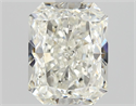 Natural Diamond 1.04 Carats, Radiant with  Cut, J Color, VVS2 Clarity and Certified by GIA