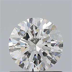 Picture of Natural Diamond 0.80 Carats, Round with Excellent Cut, G Color, SI1 Clarity and Certified by GIA