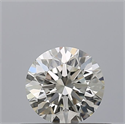 Diamante Natural 0.45 quilates, Redondo , Color H, claridad VVS2 y certificado IGI