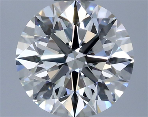 Picture of Natural Diamond 0.73 Carats, Round with Excellent Cut, I Color, VS2 Clarity and Certified by GIA