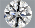 Diamante Natural 0.76 quilates, Redondo , Color E, claridad VS2 y certificado GIA