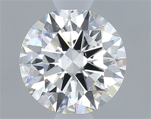 Foto Diamante Natural 0.60 quilates, Redondo , Color F, claridad SI1 y certificado GIA de