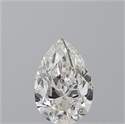 Diamante Natural 3.01 quilates, De pera , Color H, claridad IF y certificado GIA