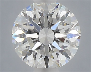 Picture of Lab Grown Diamond 1.05 Carats, Round with Ideal Cut, F Color, VVS2 Clarity and Certified by IGI