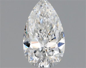 Foto Diamante Natural 0.42 quilates, De pera , Color E, claridad VS1 y certificado GIA de