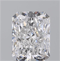 Natural Diamond 2.02 Carats, Radiant with  Cut, D Color, VS2 Clarity and Certified by GIA