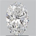 Diamante Natural 1.20 quilates, Ovalado , Color D, claridad SI1 y certificado GIA