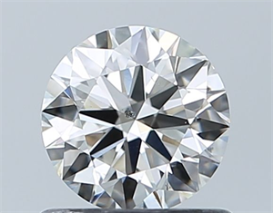 Picture of Natural Diamond 0.70 Carats, Round with Excellent Cut, H Color, SI2 Clarity and Certified by GIA