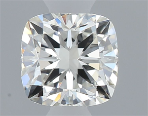 Picture of Natural Diamond 0.41 Carats, Cushion with  Cut, H Color, VVS2 Clarity and Certified by GIA