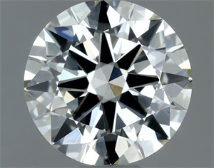 Picture of Natural Diamond 1.20 Carats, Round with Excellent Cut, J Color, VVS2 Clarity and Certified by IGI