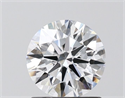 Del inventario de diamantes de laboratorio, 1.09 quilates, Redondo , Color E, claridad VVS1 y certificado IGI